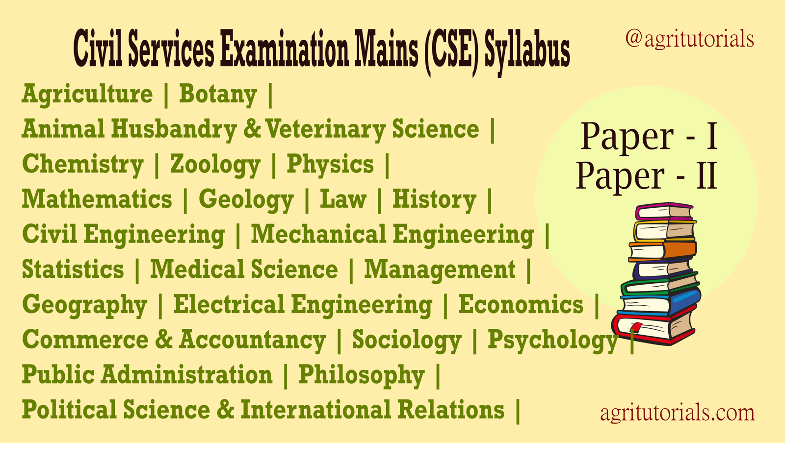 CSE Animal Husbandry & Veterinary Science | New Syllabus | Paper 1 & 2 |