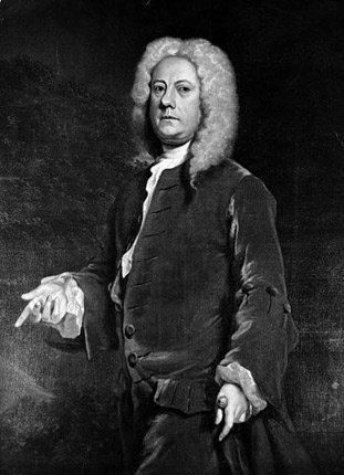 Father of tillage: Portrait of Jethro Tull agriculturist (1674–1741)