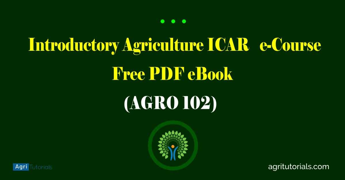 Introductory Agriculture (AGRO 102)