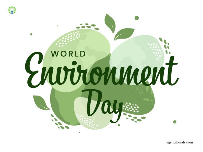 World Environment Day is Celebrated on 5 June - AGRI TUTORIALS