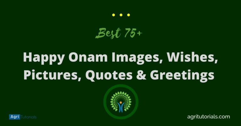 Best 75+ Happy Onam Images, Wishes, Pictures, Greetings and Quotes