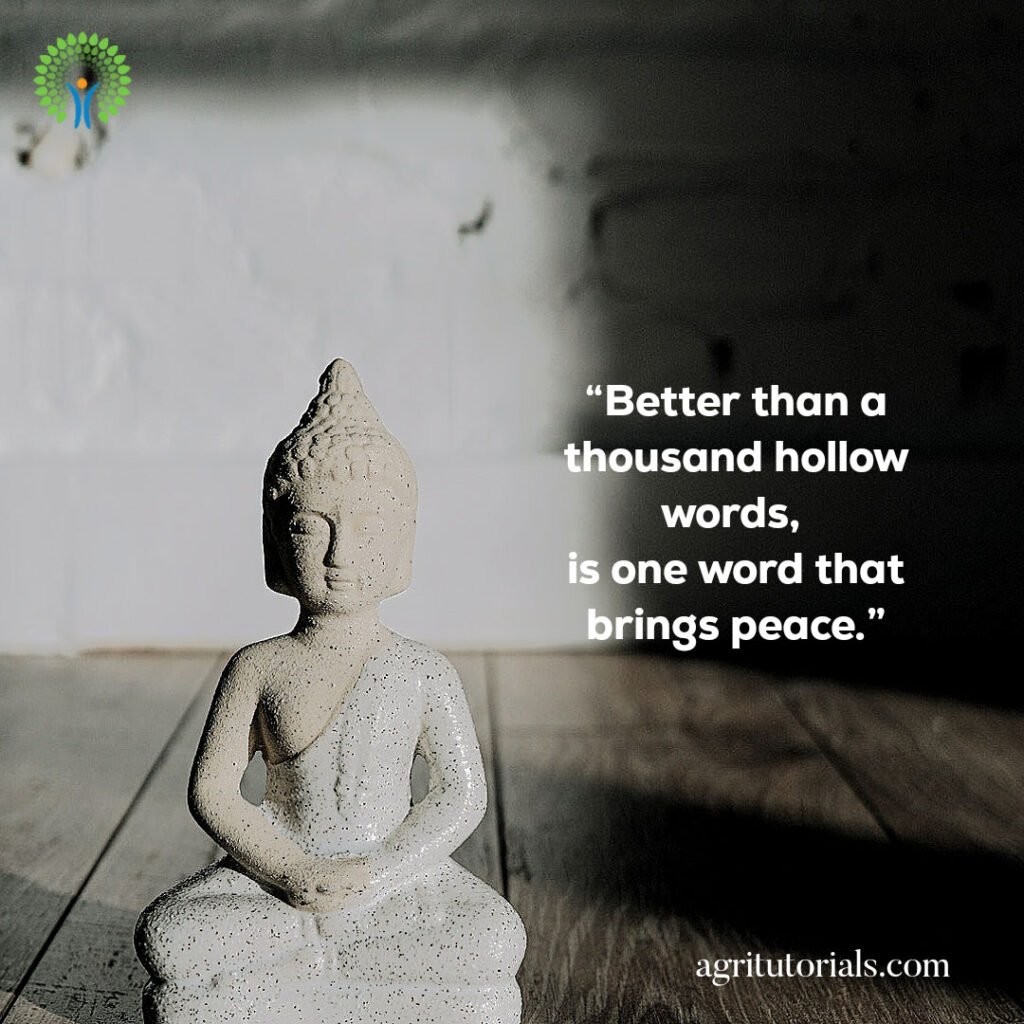 Buddha Purnima Better-than-a-thousand-hollow-words,-is-one-word-that-brings-peace