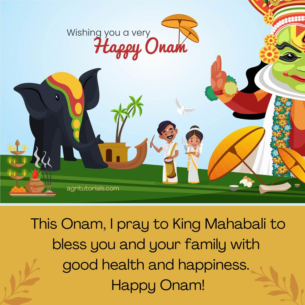 Best 75+ Happy Onam Images 2022, Wishes, Pictures, Greetings and Quotes -  AGRI TUTORIALS