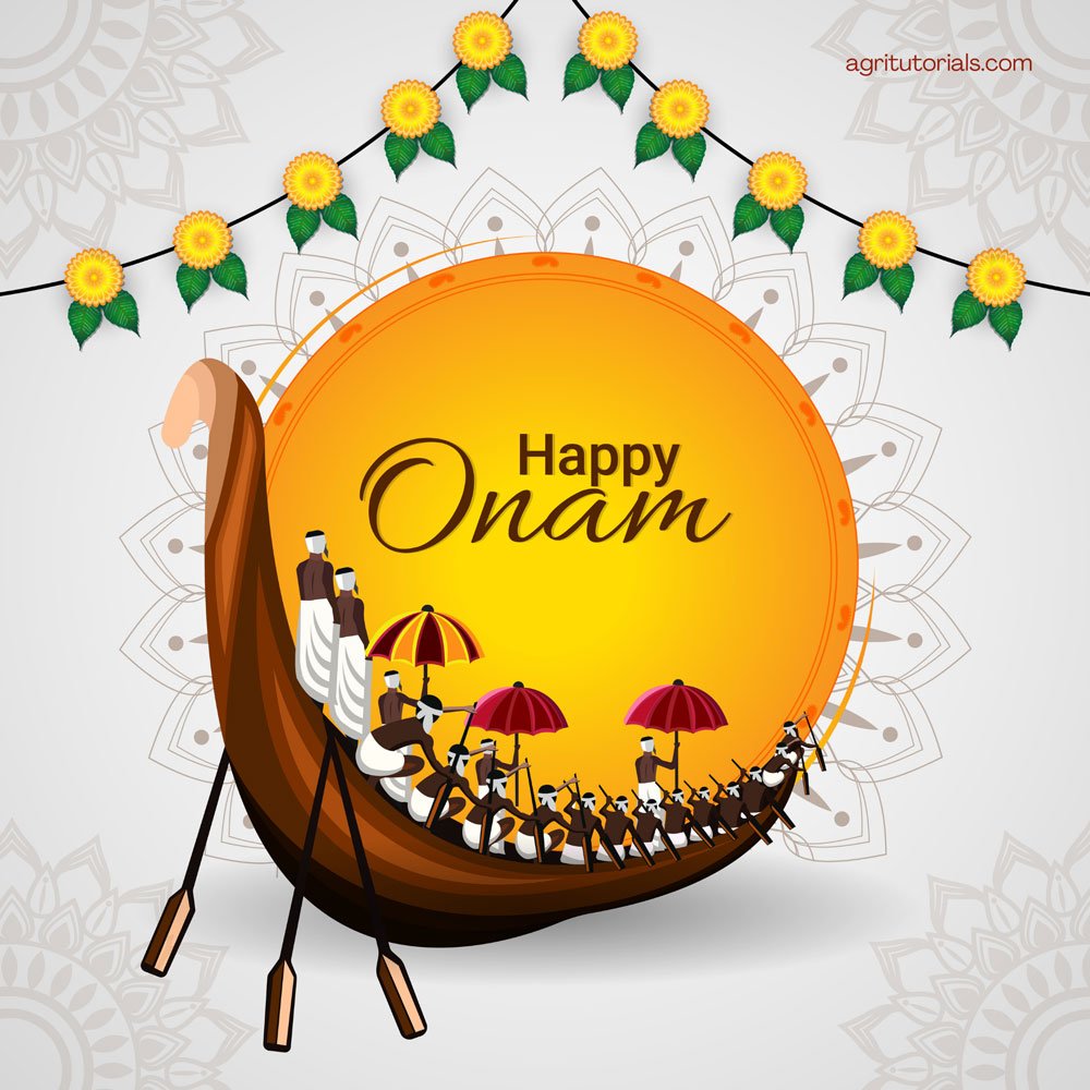 onam poster background