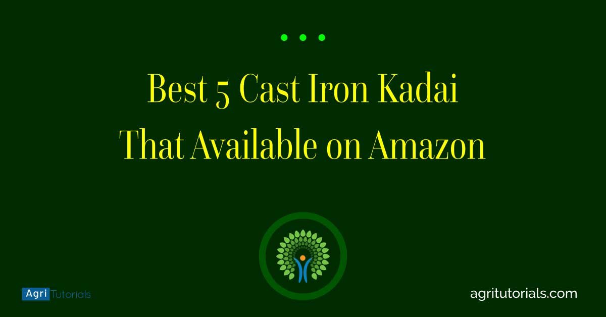 Best Cast Iron Kadai That Available on Amazon